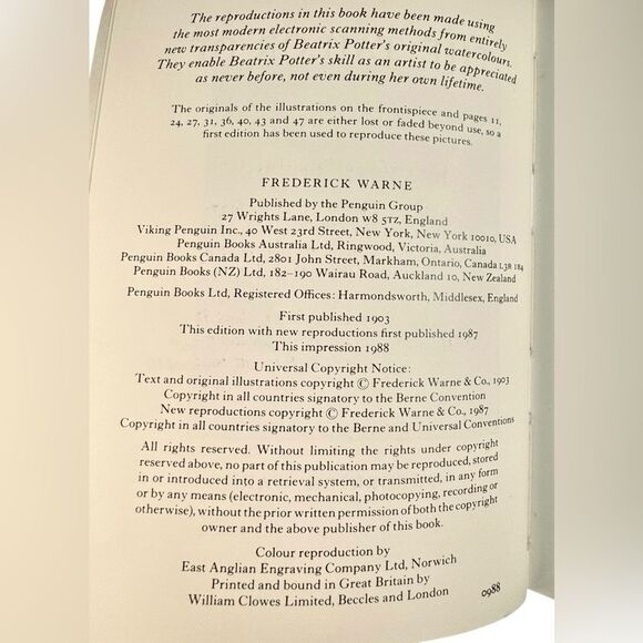 The Tailor of Gloucester by Beatrix Porter Hardcover Classic Vintage Book. - Picture 2 of 3